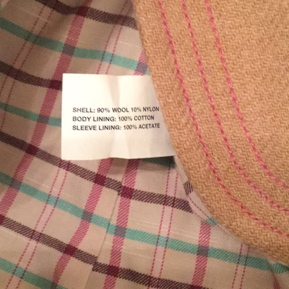 Vintage Gap light brown wool blazer - Picture 3 of 7